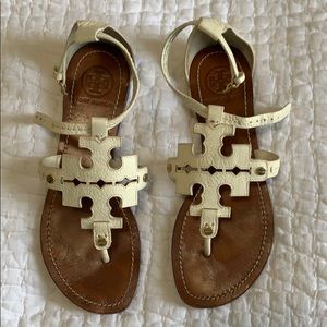 Ivory Tory Burch sandals